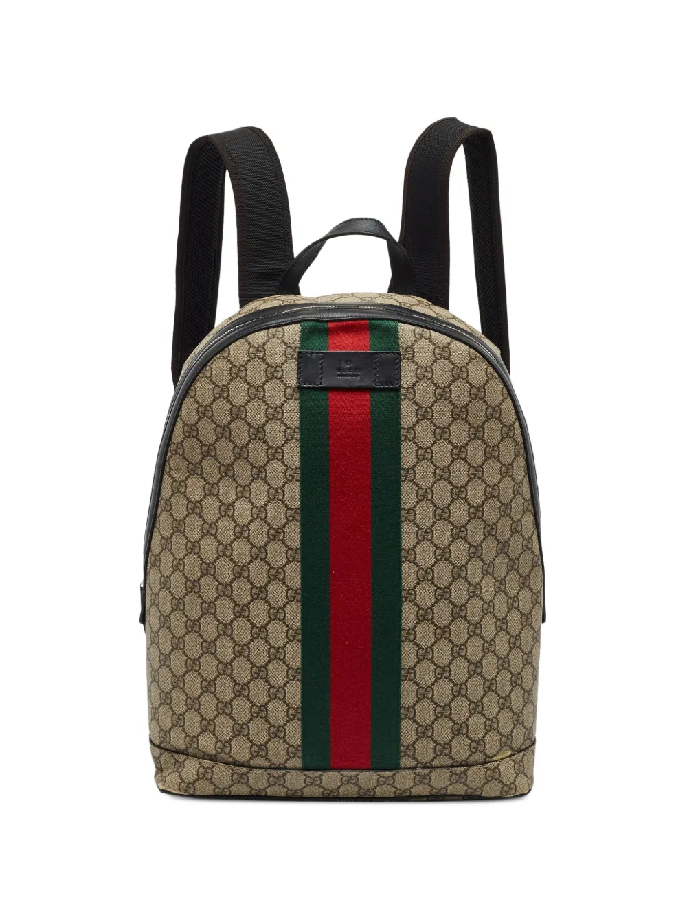 Gucci Pre-Owned Sherry Line GG Supreme backpack - Toni neutri