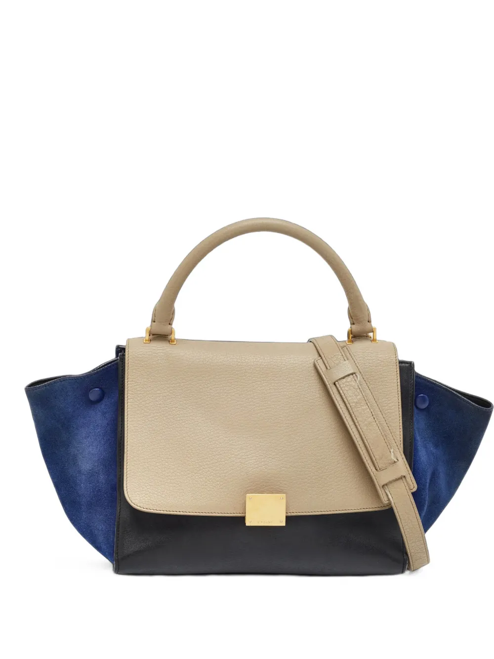 Celine Pre-Owned Trapeze top handle bag - Toni neutri