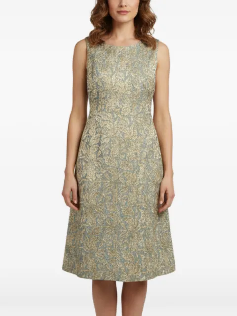 D&G floral-jacquard sleeveless dress