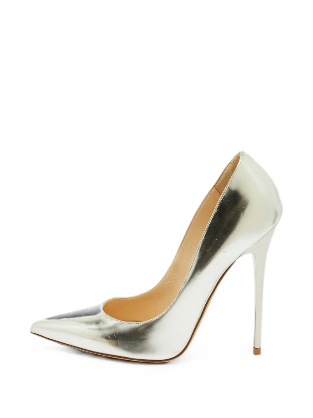 Jimmy Choo Pre-Owned Romy pointed-toe pumps - Silber