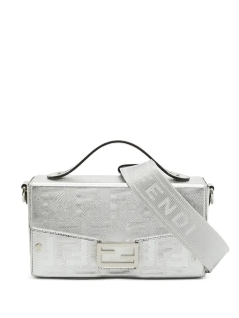 Fendi Pre-Owned Zucca embossed Baguette crossbody bag