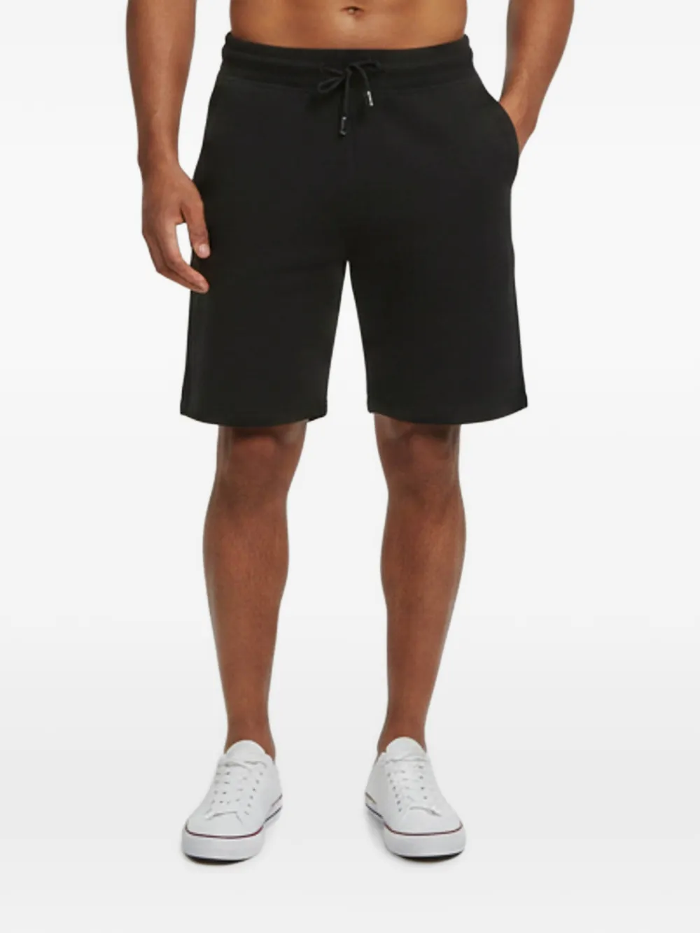 Louis Vuitton Pre-Owned logo-patch shorts - Schwarz
