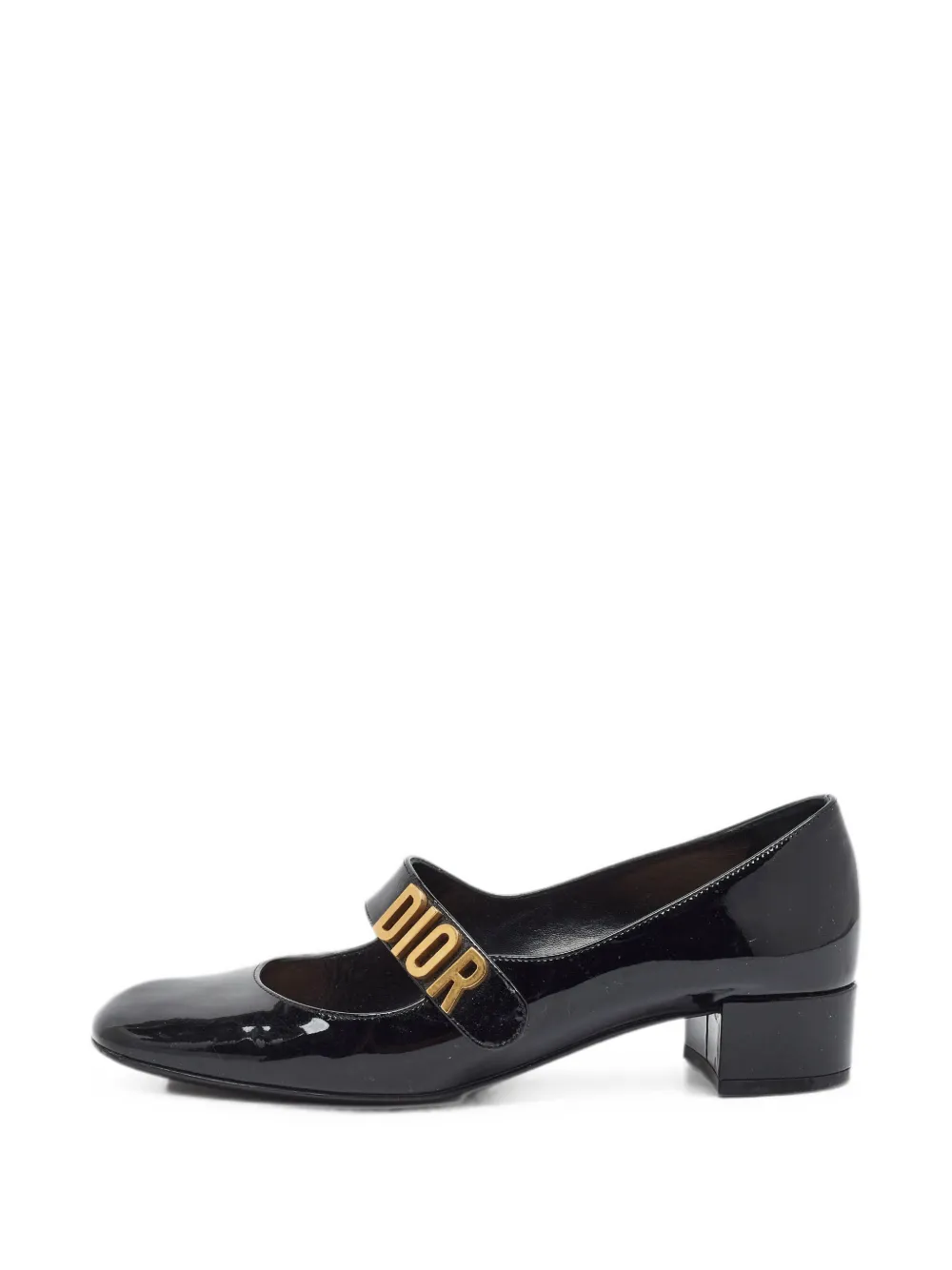 Christian Dior Pre-Owned Baby-D logo-lettering pumps - Schwarz