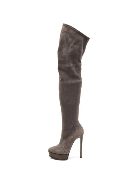 Casadei platform over-the-knee boots
