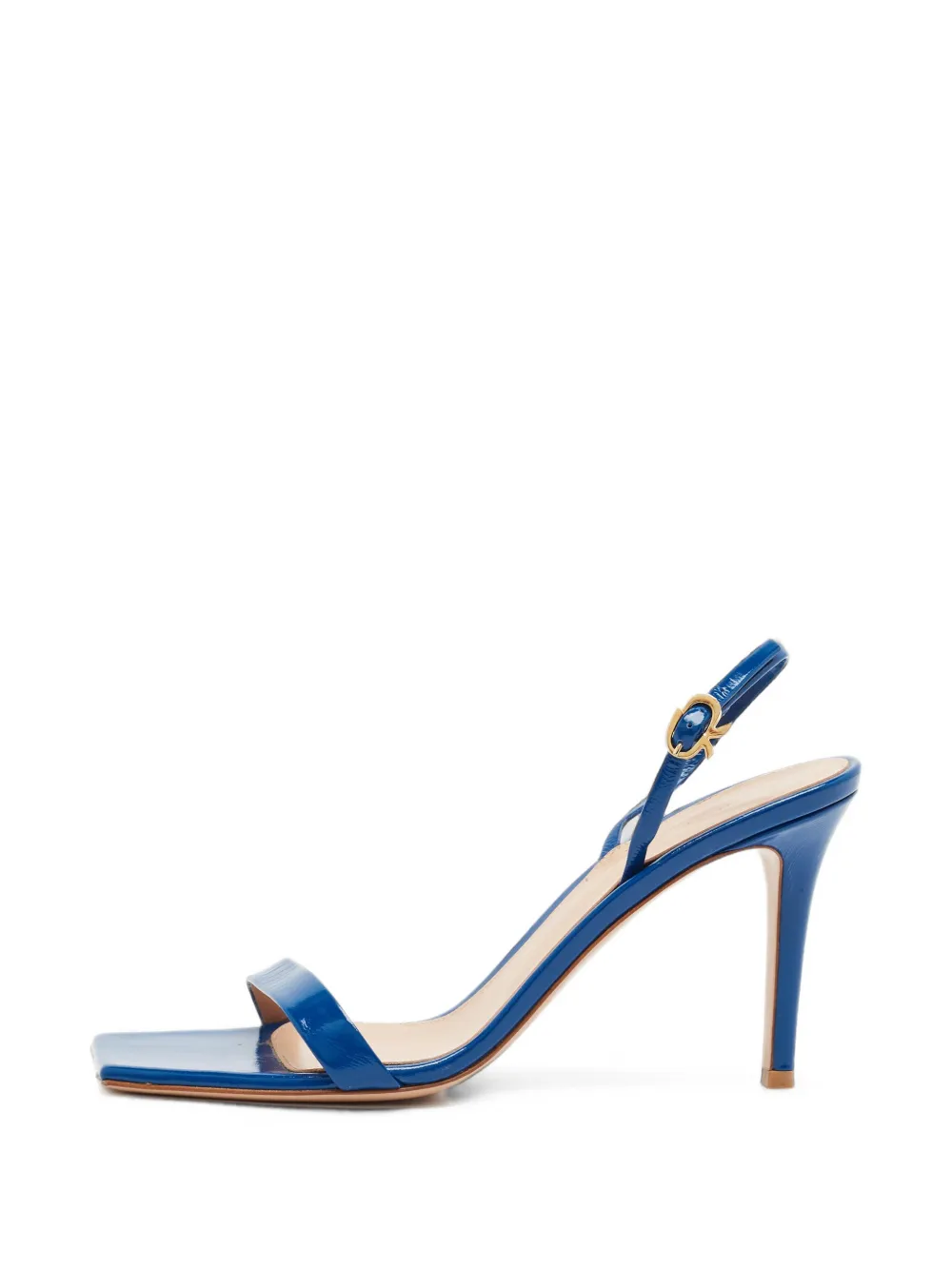 Gianvito Rossi Ribbon slingback sandals - Blau