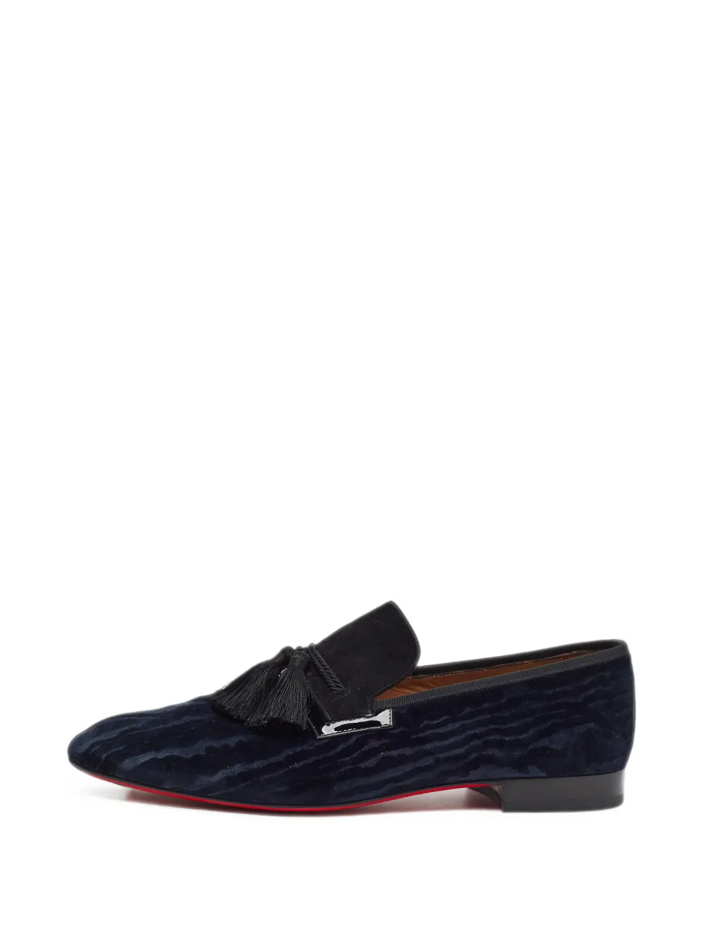 Christian Louboutin Pre-Owned Dandelion tassel loafers - Blau