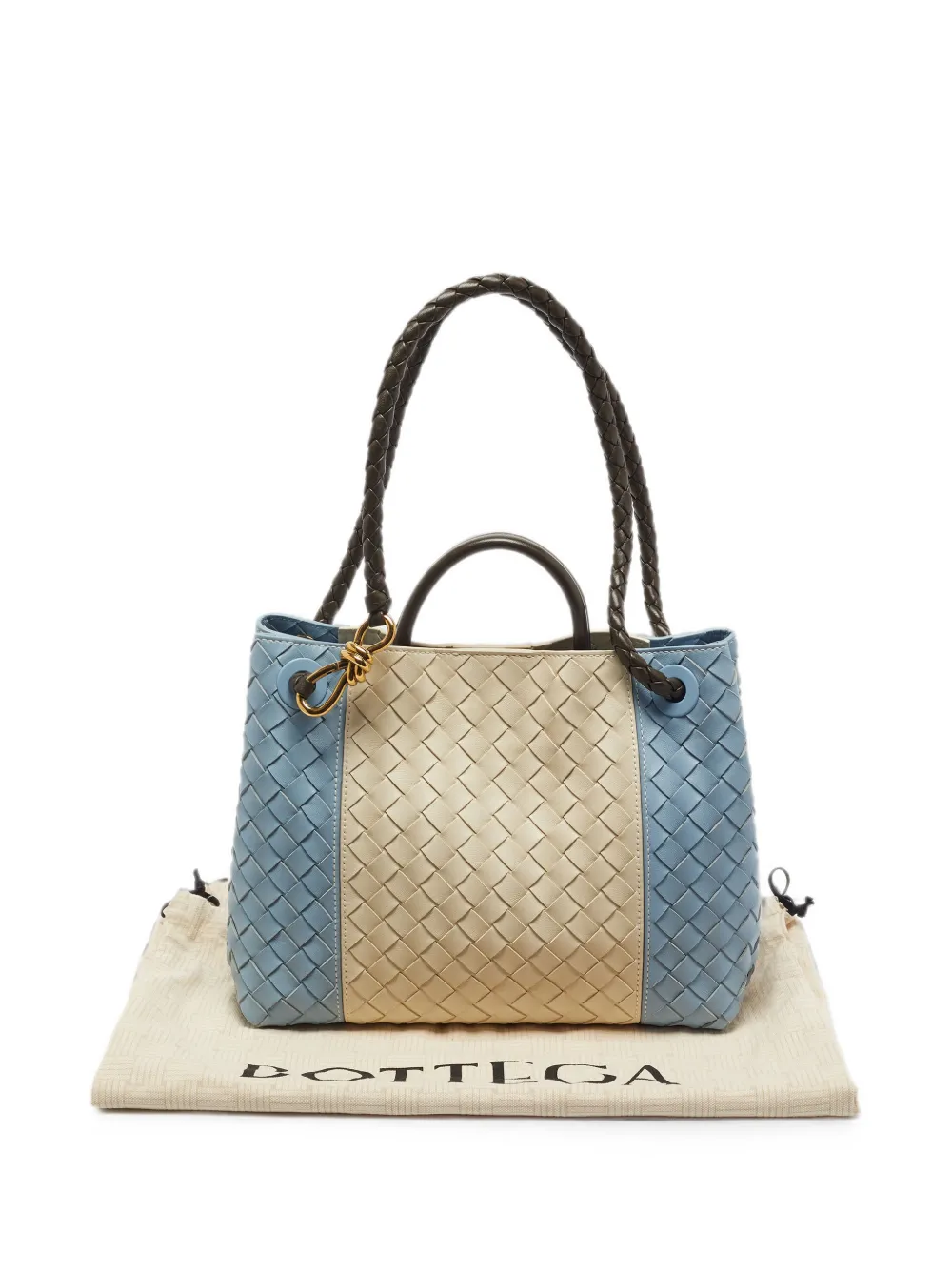 Bottega Veneta Pre-Owned Andiamo Intrecciato tote bag - Toni neutri