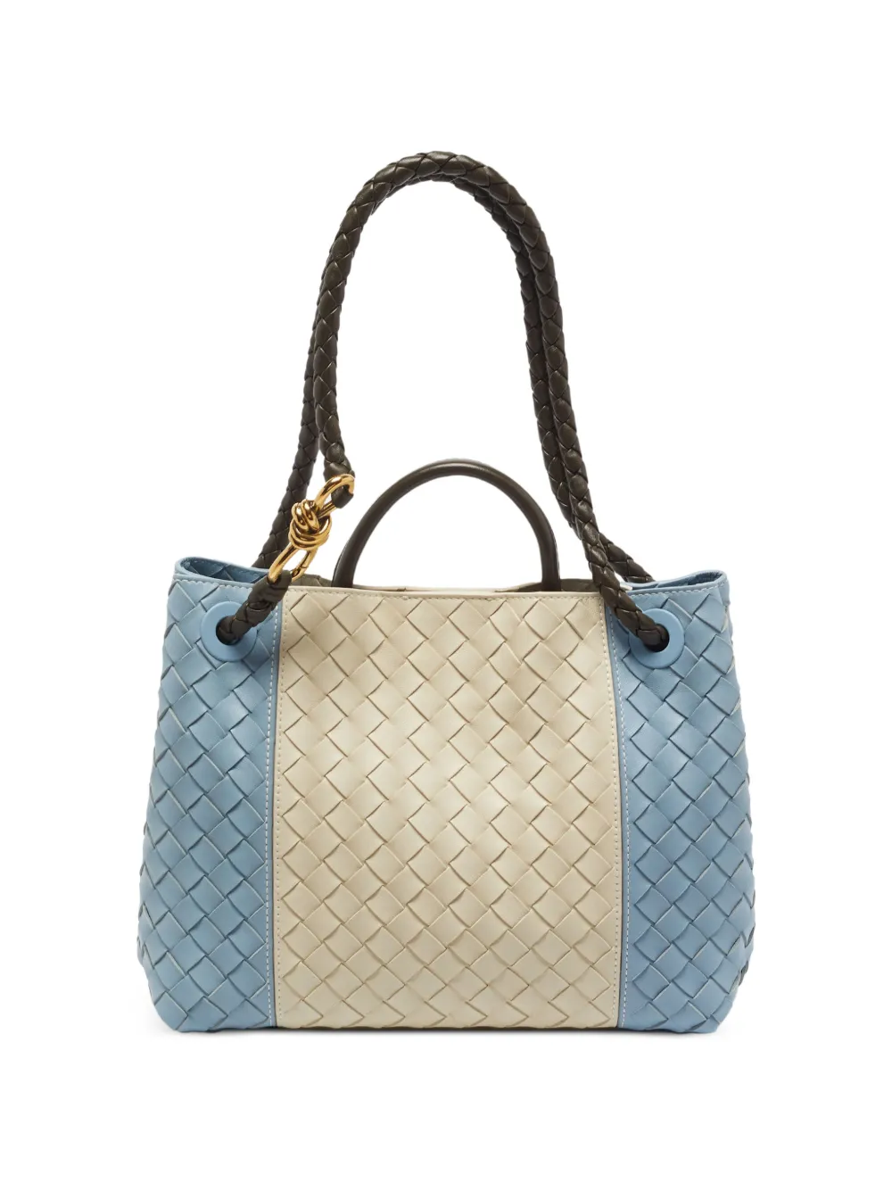 Bottega Veneta Pre-Owned Andiamo Intrecciato tote bag - Toni neutri