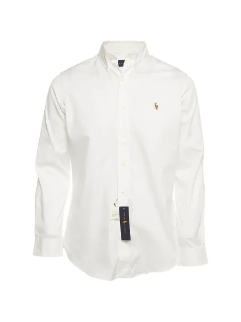 Ralph Lauren Vintage Hemd mit Logo-Stickerei
