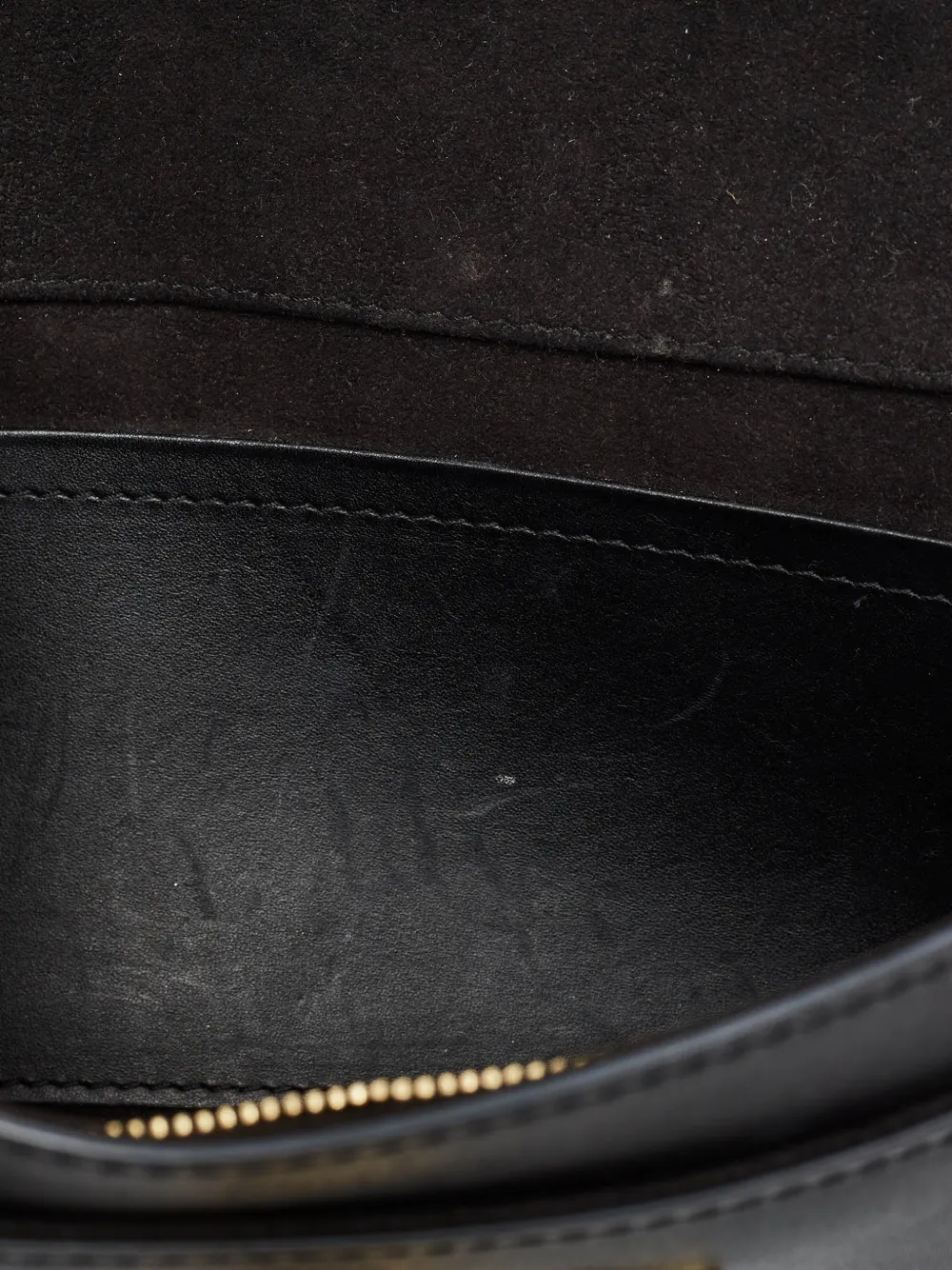 Louis Vuitton Pre-Owned 2010 Louise leren clutch Zwart