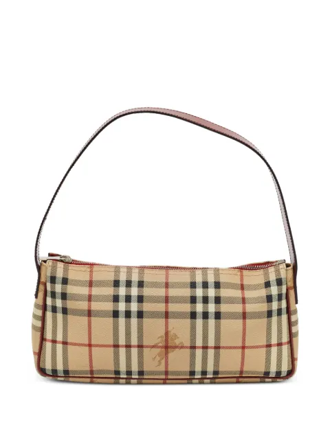 Burberry Pre-Owned bolsa de hombro Haymarket