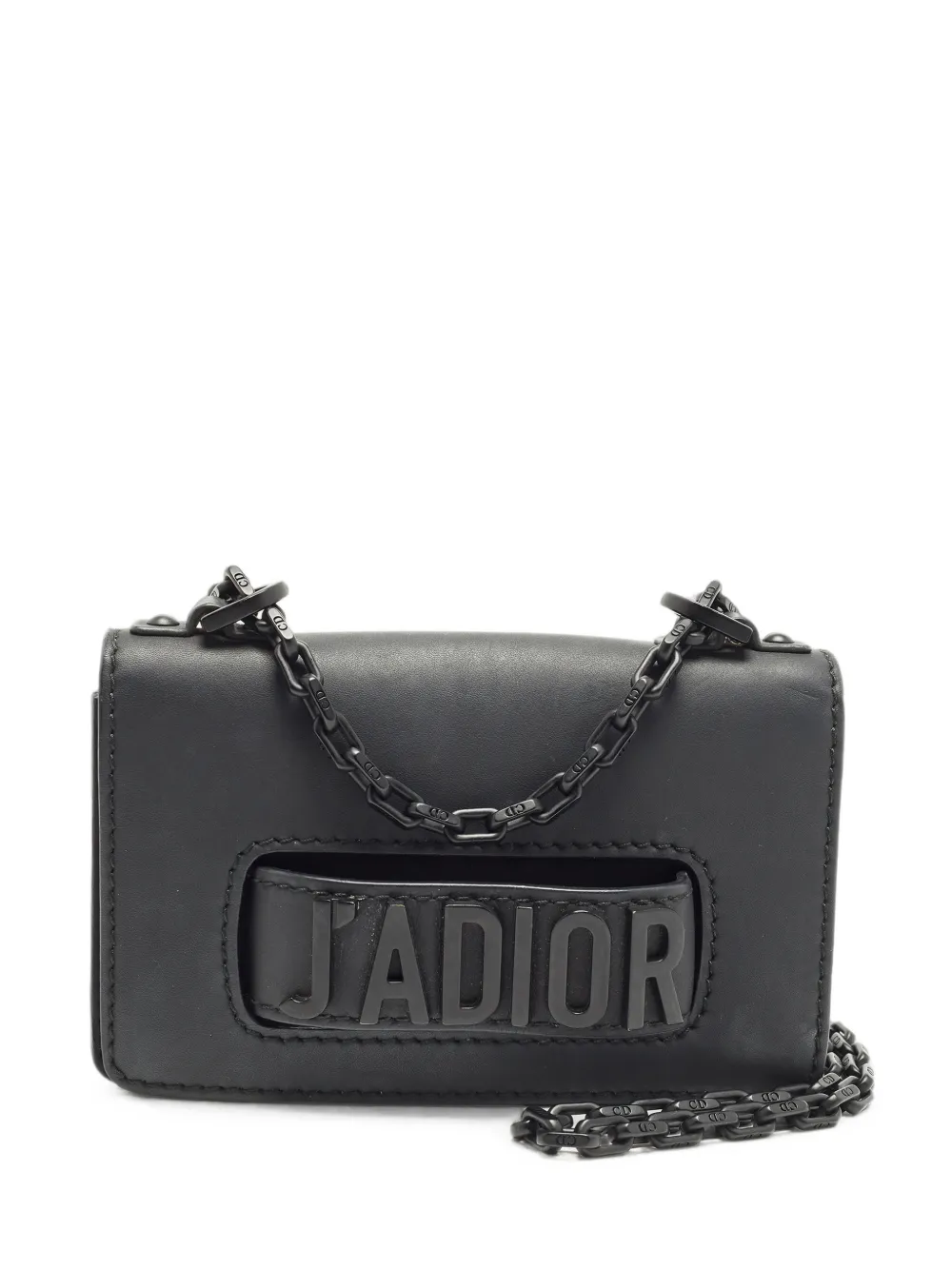 Christian Dior Pre-Owned 2019 Mini J'Adior Schultertasche mit Kette - Schwarz