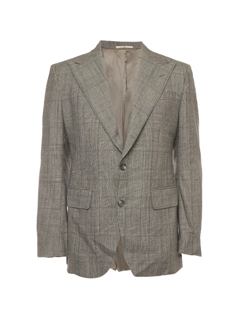 Valentino Garavani Pre-Owned Glen-plaid blazer - Grigio