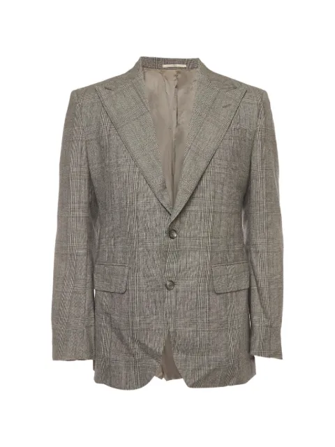 Valentino Garavani Pre-Owned Glen-plaid blazer