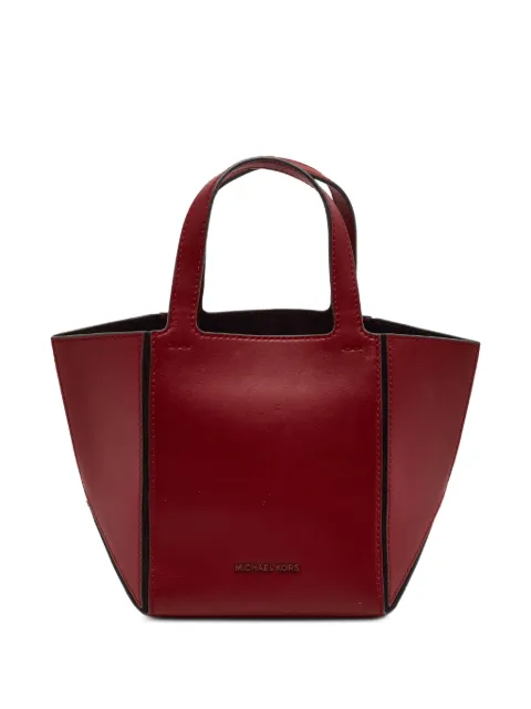 Michael Kors Vintage tote Jordi pequeña de piel