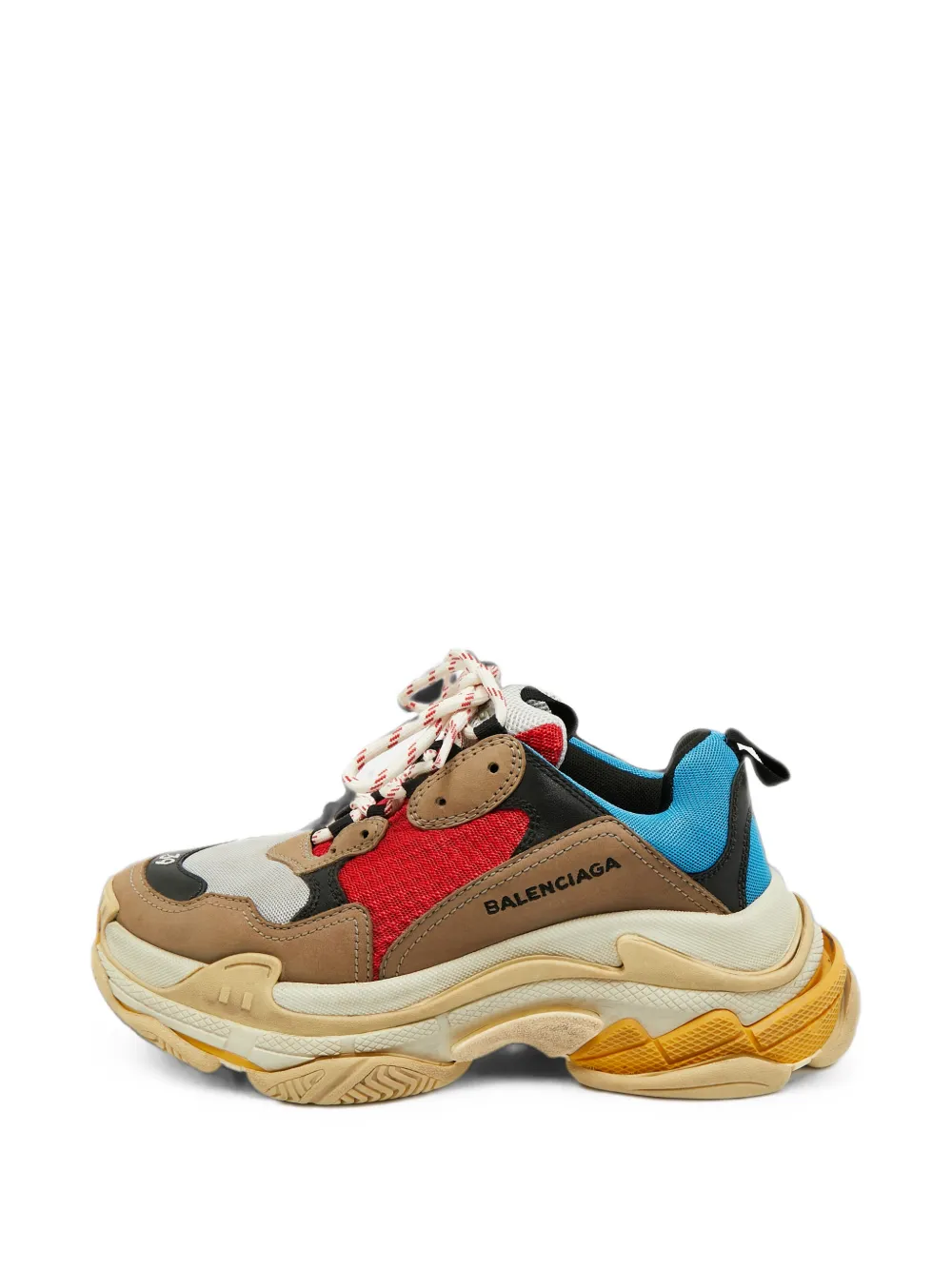 Balenciaga Pre-Owned Triple S Mesh-Sneakers - Braun