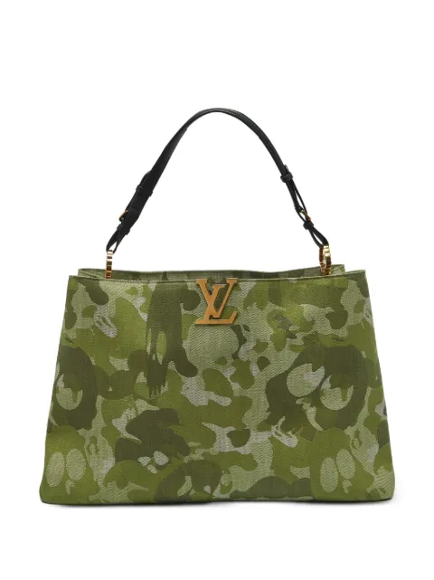 Louis Vuitton Pre-Owned x Takashi Murakami XXL ArtyCapucines camouflage tote bag