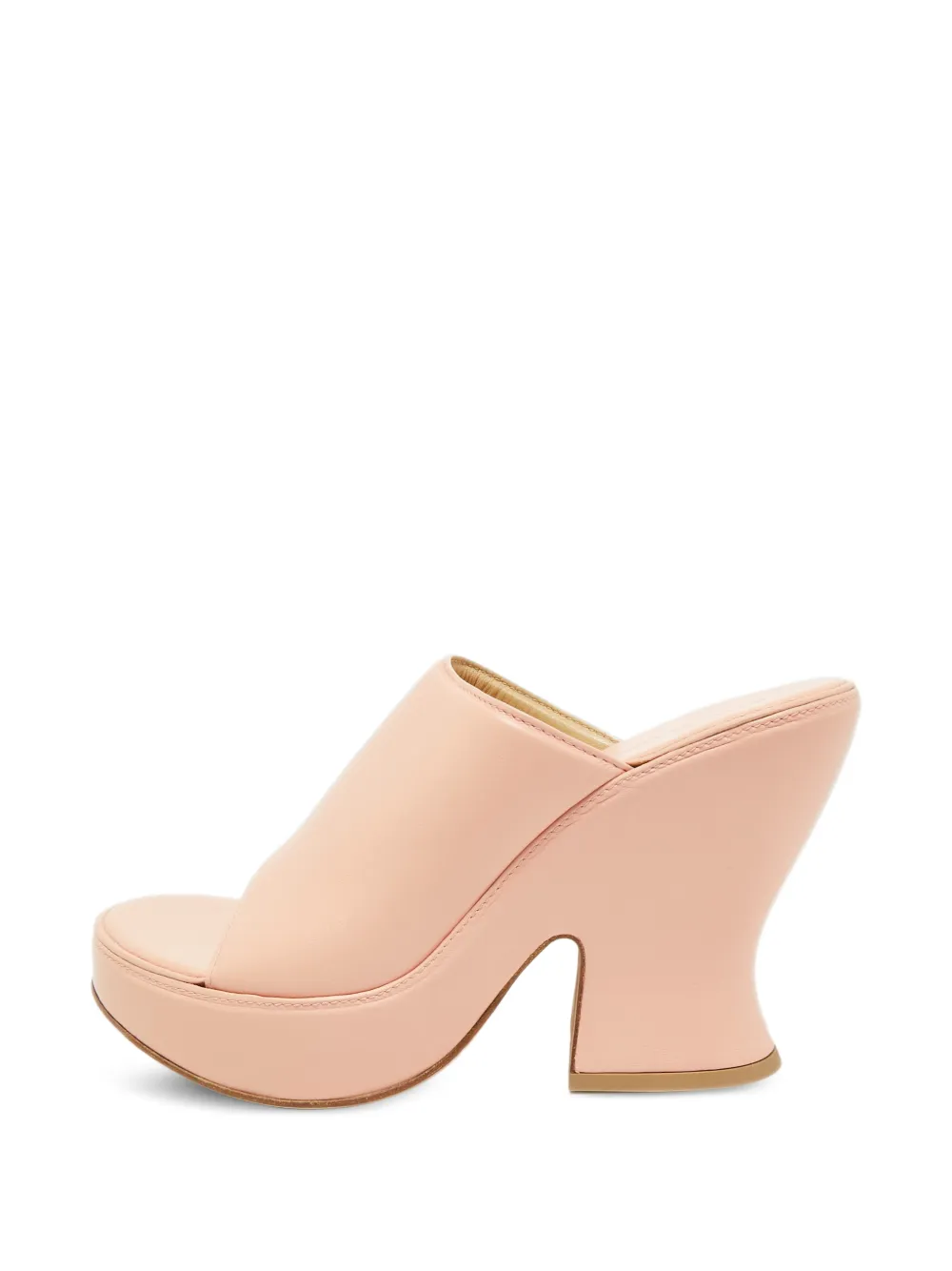 Bottega Veneta Pre-Owned Lagoon Bubble platform sandals - Rosa
