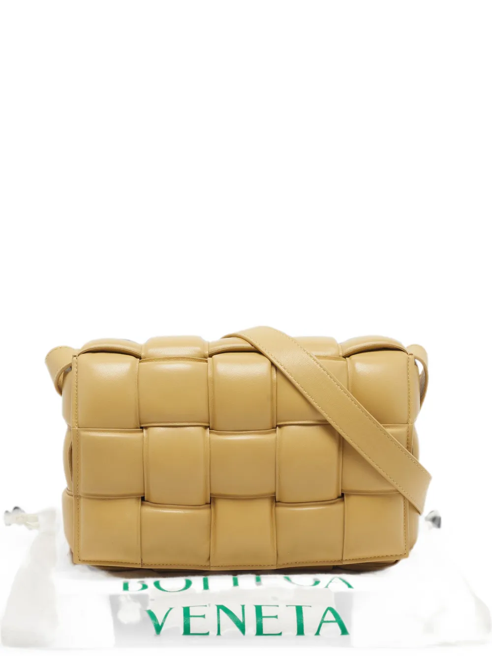 Bottega Veneta Pre-Owned Cassette padded shoulder bag - Toni neutri