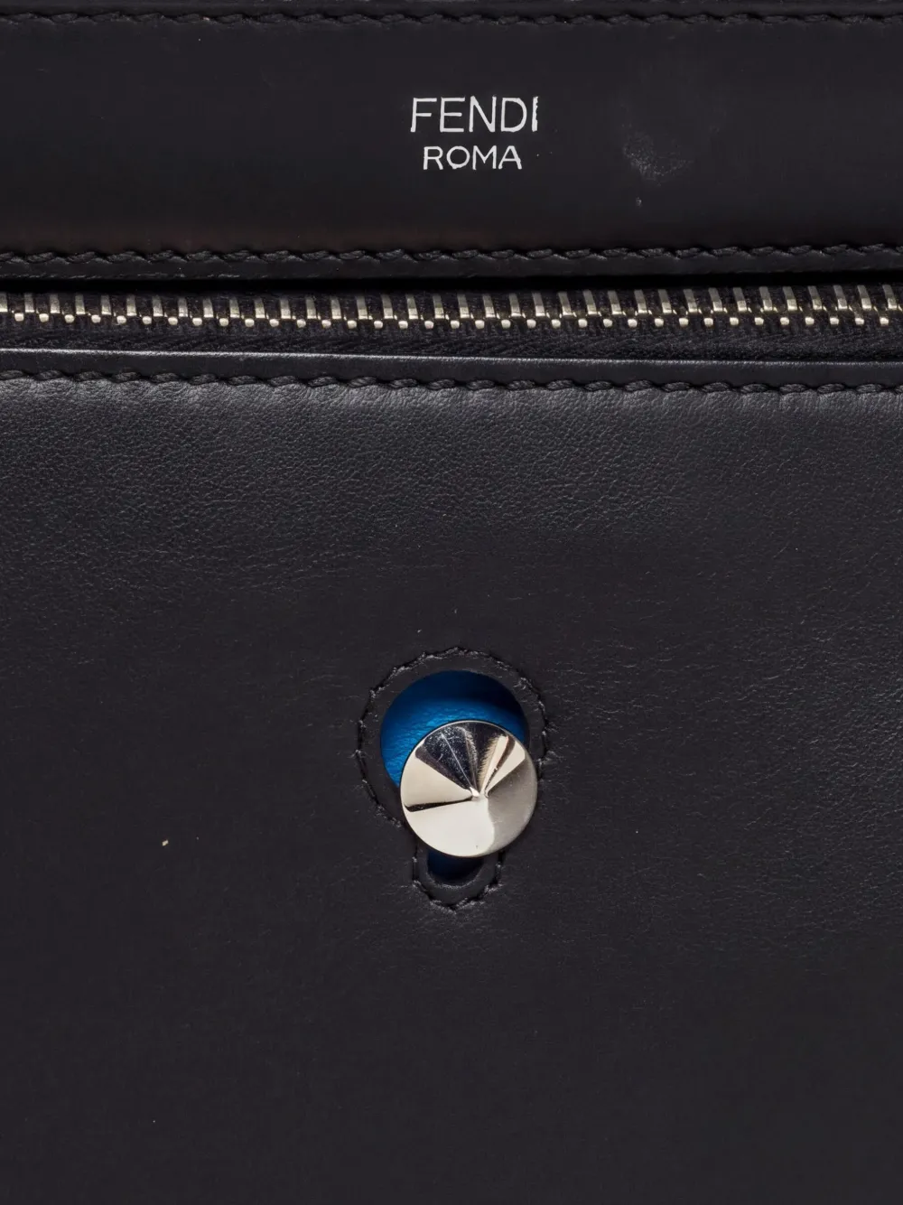 Fendi Pre-Owned 2016 grote Dotcom shopper Zwart