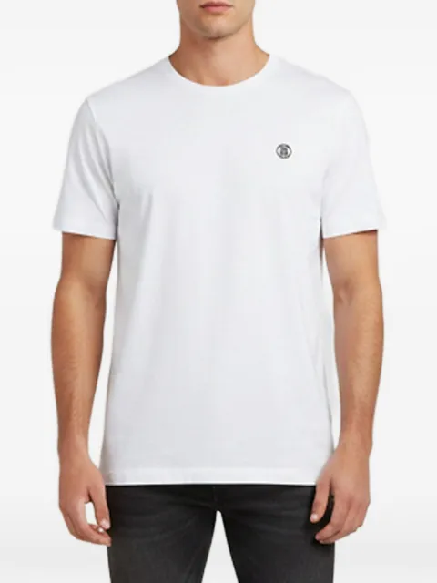 Burberry Pre-Owned logo-embroidered T-shirt