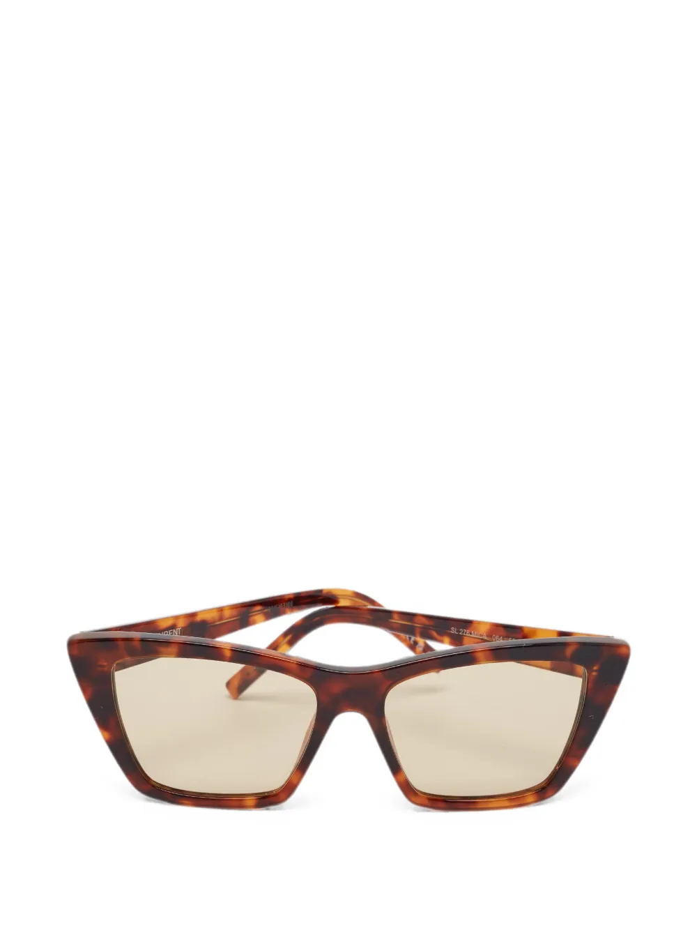 Saint Laurent Pre-Owned SL 276 Mica cat-eye sunglasses - Braun