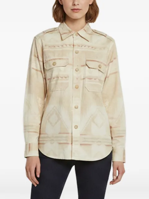 Polo Ralph Lauren Vintage printed gabardine shirt