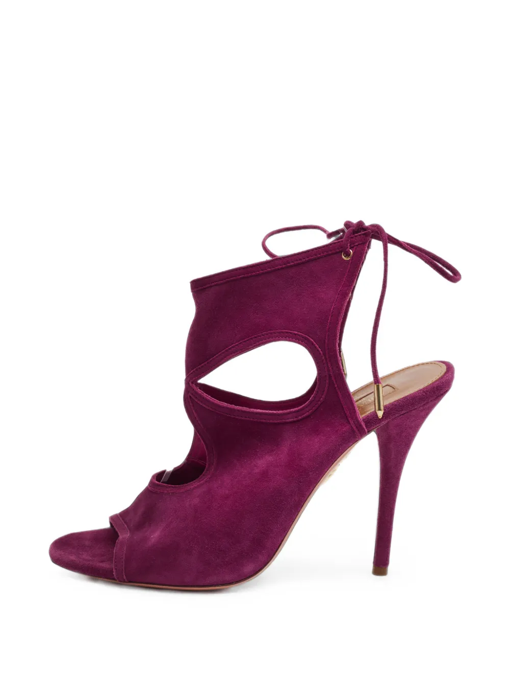 Aquazzura Sandali Sexy Thing con cut-out - Viola