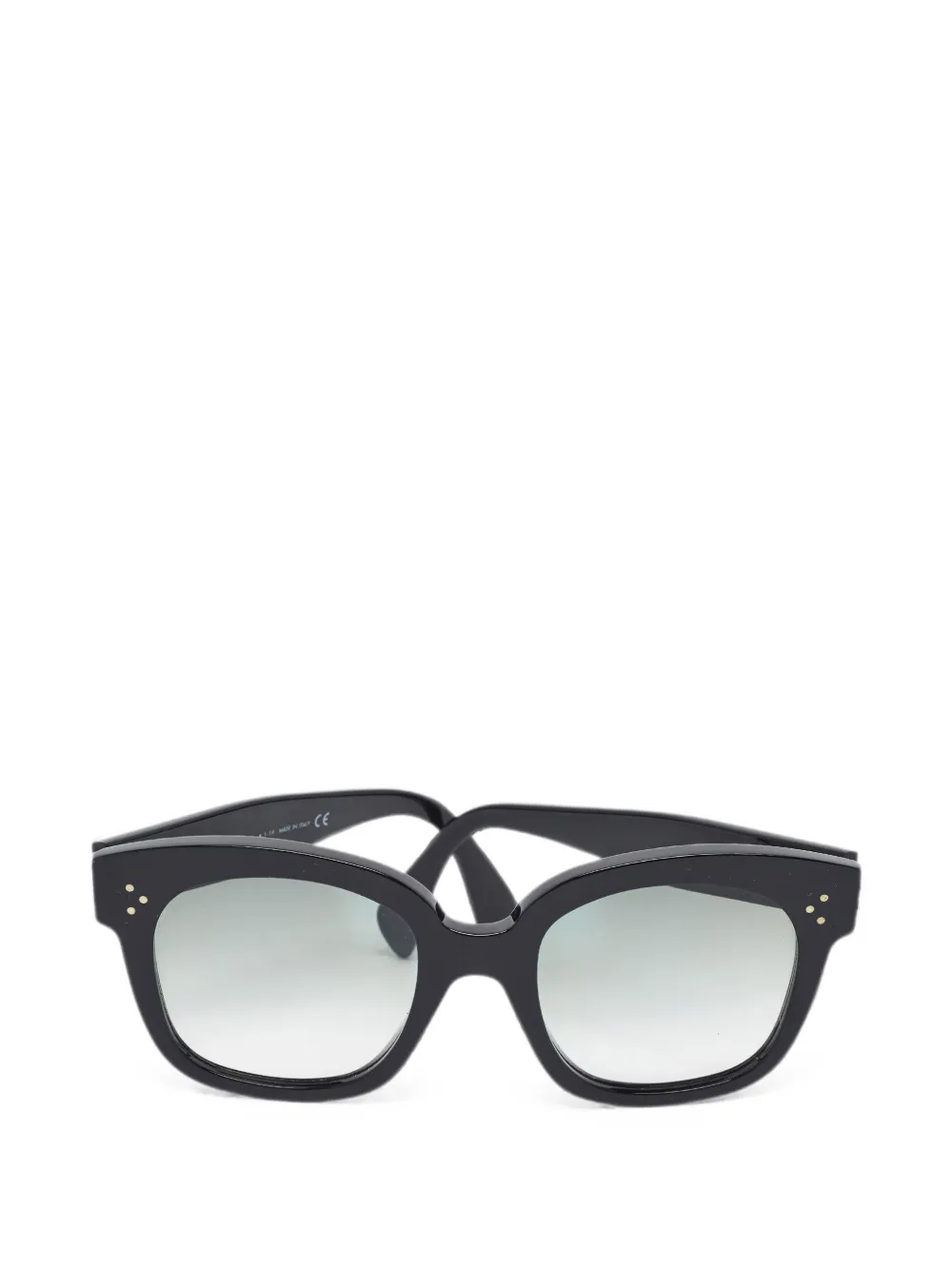 Celine Pre-Owned square-frame sunglasses - Nero