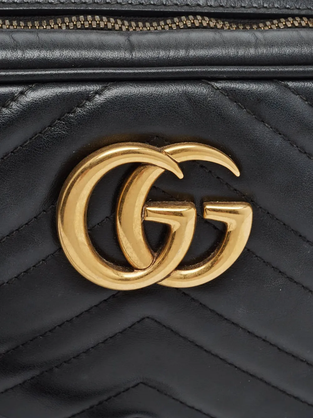 Gucci Pre-Owned small GG Marmont camera bag - Nero