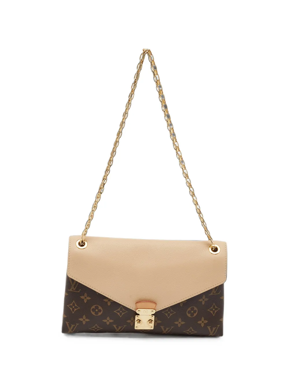 Louis Vuitton Pre-Owned 2015 Pallas Chain Monogram shoulder bag - Marrone