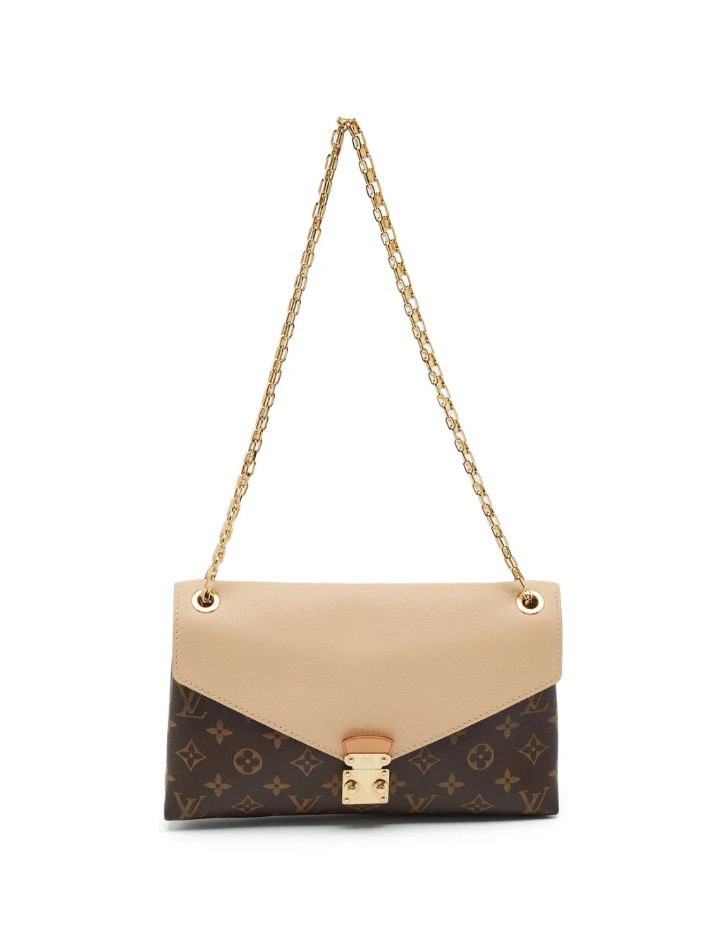 Louis Vuitton Pre-Owned 2015 Pallas Chain Monogram shoulder bag - Marrone