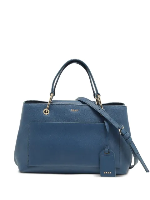 DKNY Vintage Julius leather tote bag