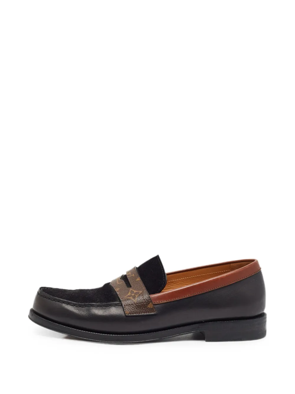 Louis Vuitton Pre-Owned Sorbonne Monogram penny-slot loafers - Schwarz