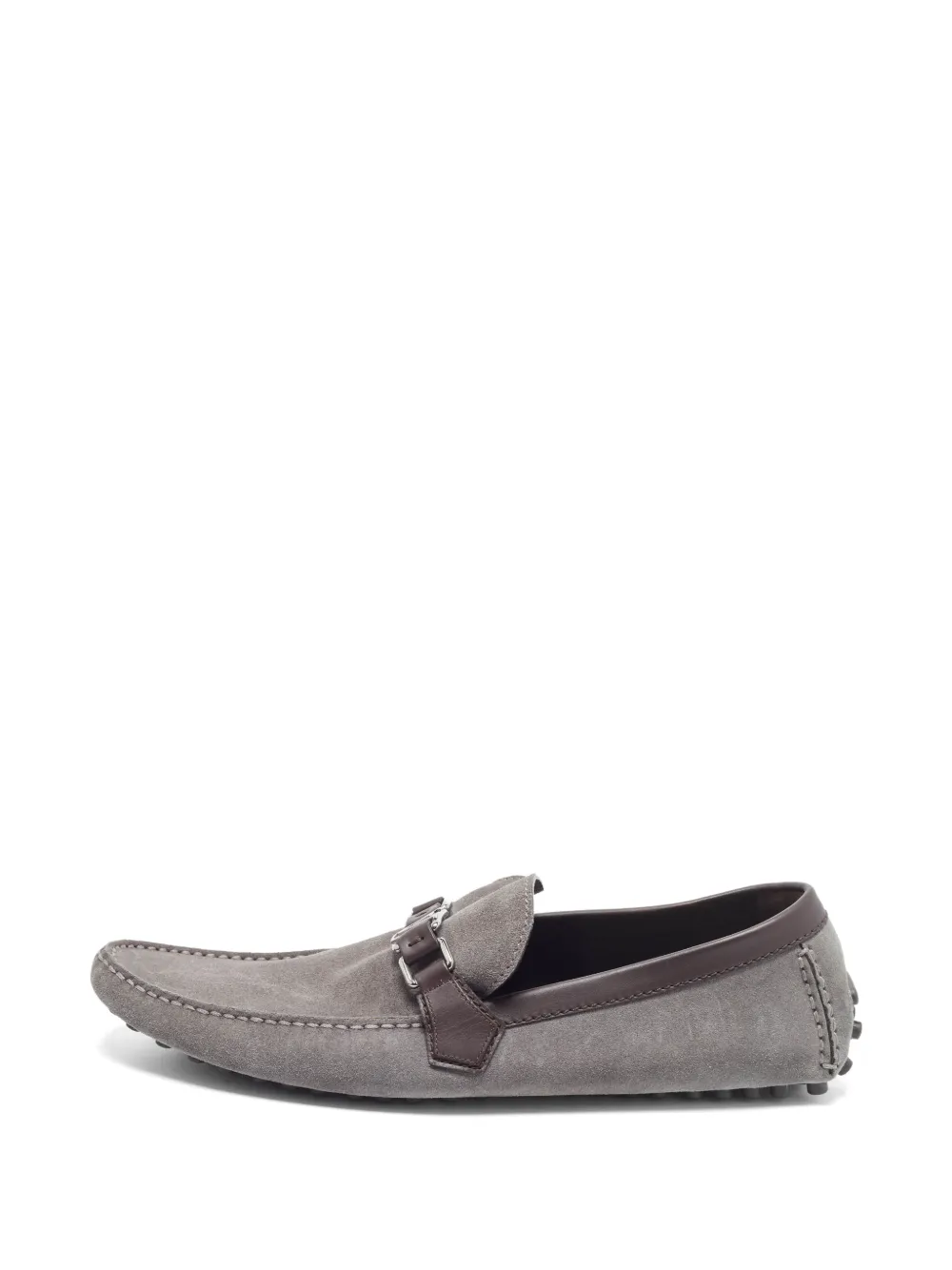 Louis Vuitton Pre-Owned Hockenheim loafers - Grigio