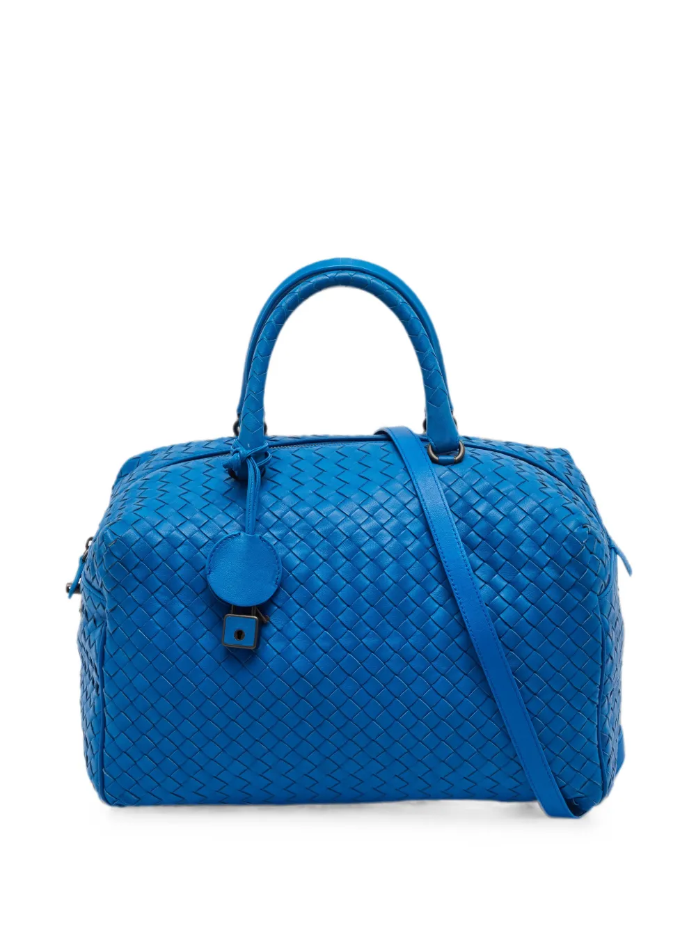 Bottega Veneta Pre-Owned Intrecciato tote bag - Blu