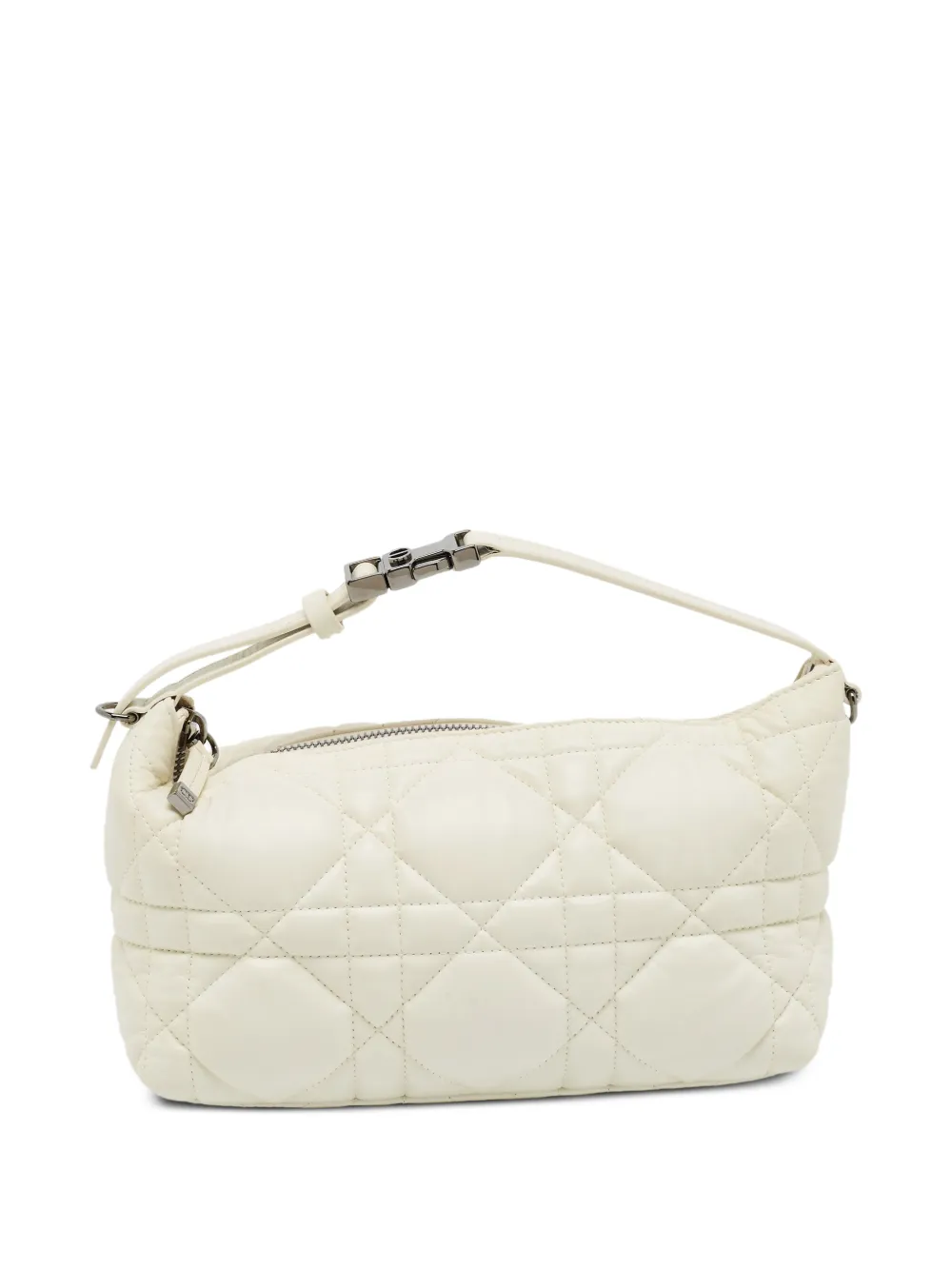 Christian Dior Pre-Owned 2022 medium Travel Nomad Macrocannage shoulder bag - White