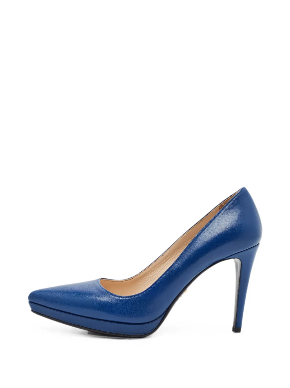Prada Pre-Owned pointed-toe platform pumps - Blau