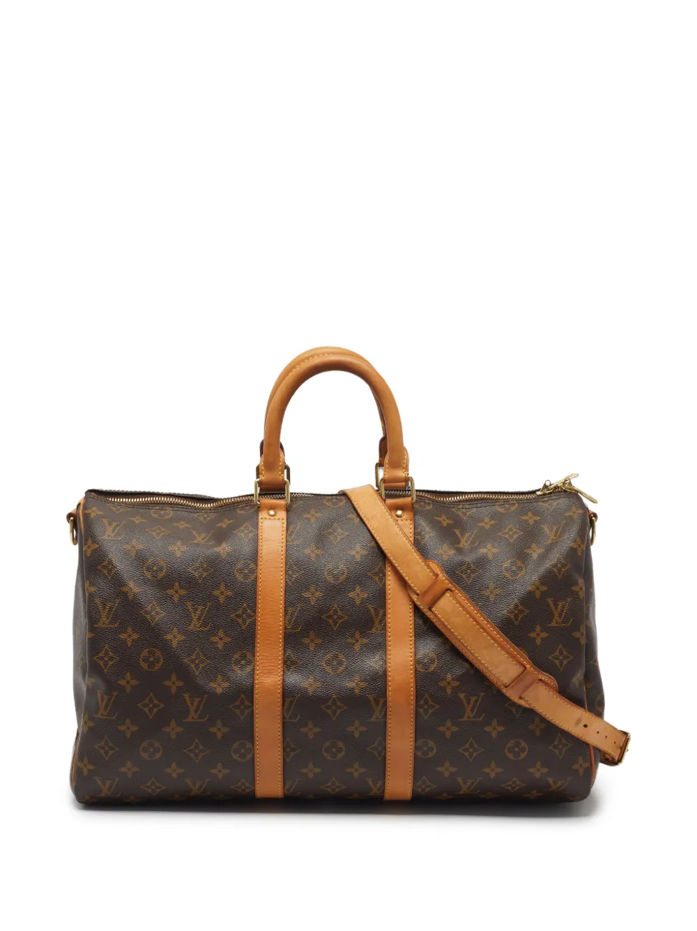 Louis Vuitton Pre-Owned Monogram Keepall Bandoulière bag - Marrone