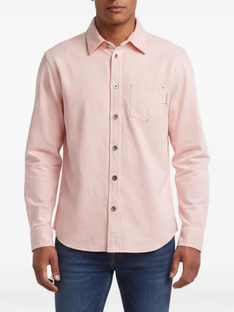 Bottega Veneta Pre-Owned button-up denim overshirt