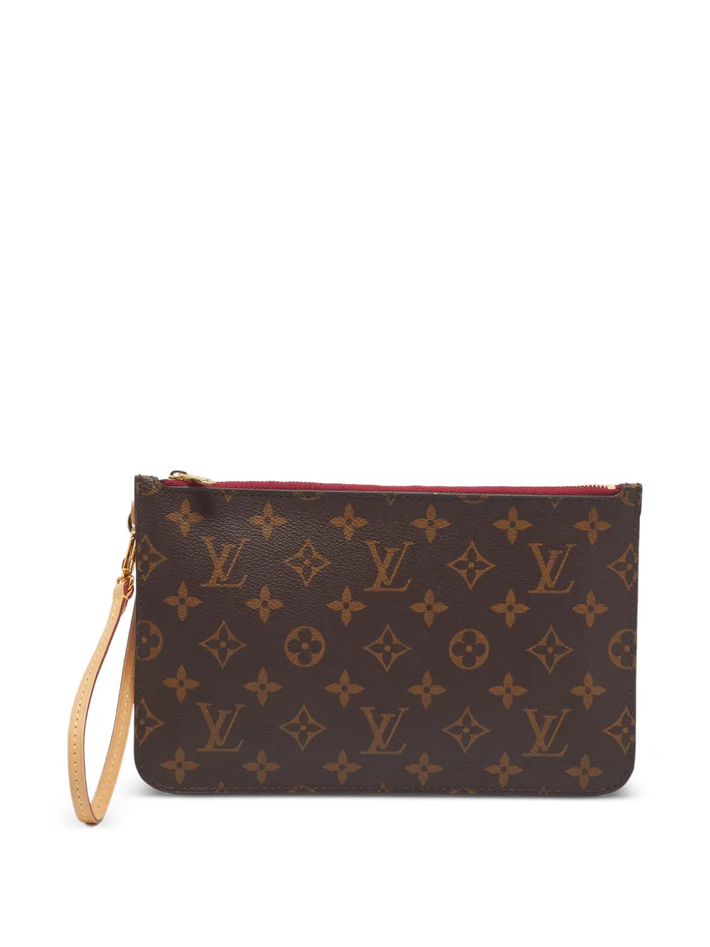 Louis Vuitton Pre-Owned 2014 Neverfull Monogram clutch bag - Marrone