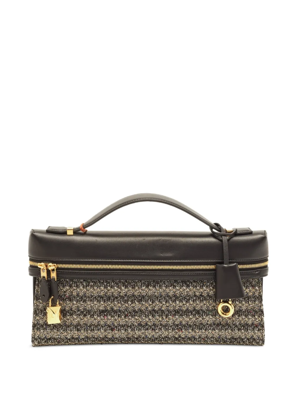 Loro Piana Pre-Owned pochette Extra L29 en tweed - Noir