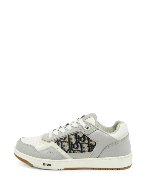 Christian Dior Pre-Owned B27 Oblique-panel sneakers