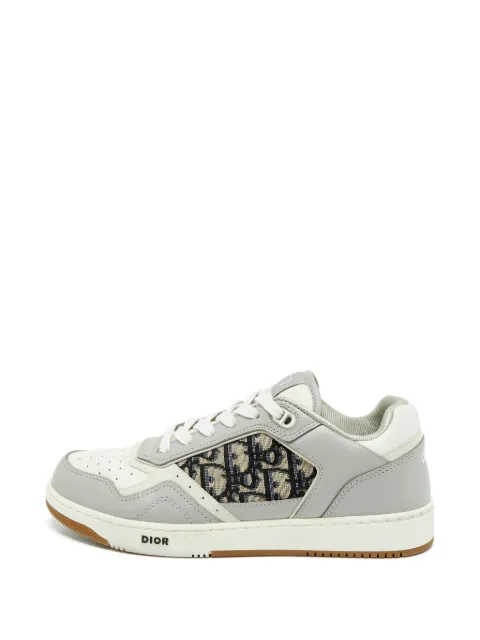 Christian Dior Pre-Owned B27 Oblique-panel sneakers