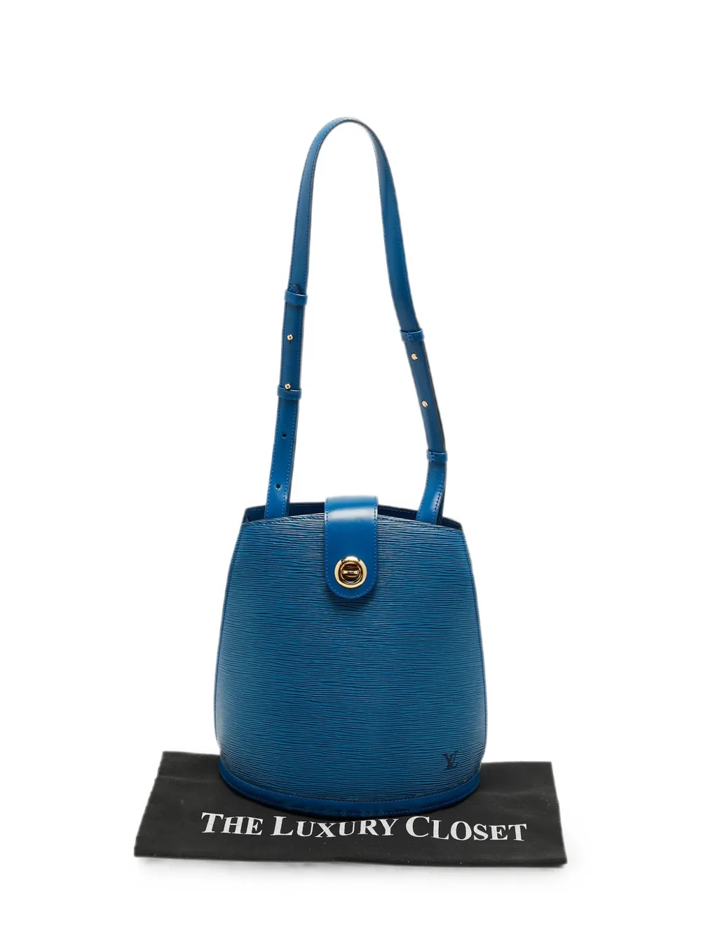Louis Vuitton Pre-Owned 1994 Cluny Epi bucket bag - Blu