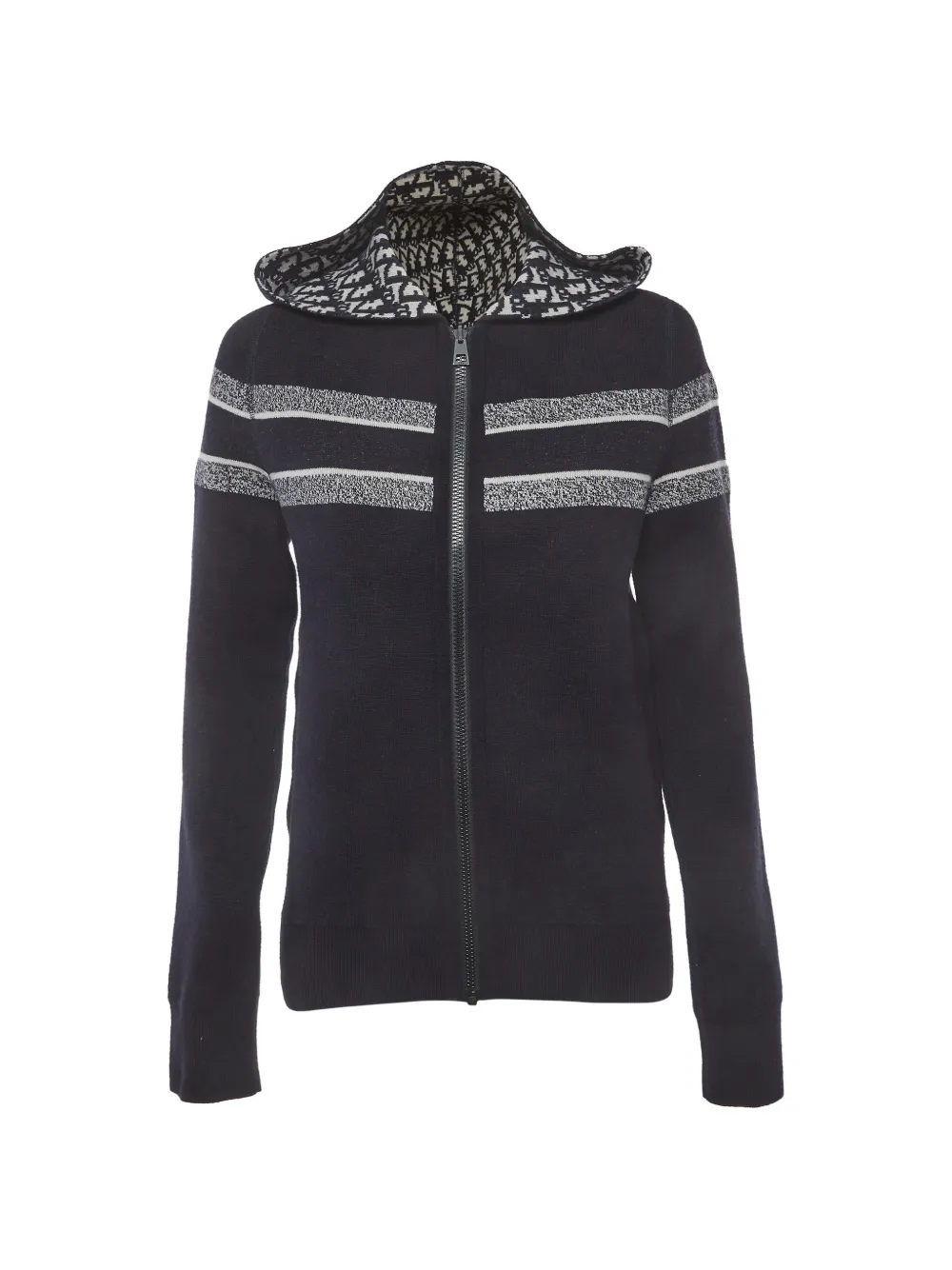 Christian Dior Pre-Owned reversible Oblique hoodie - Blu