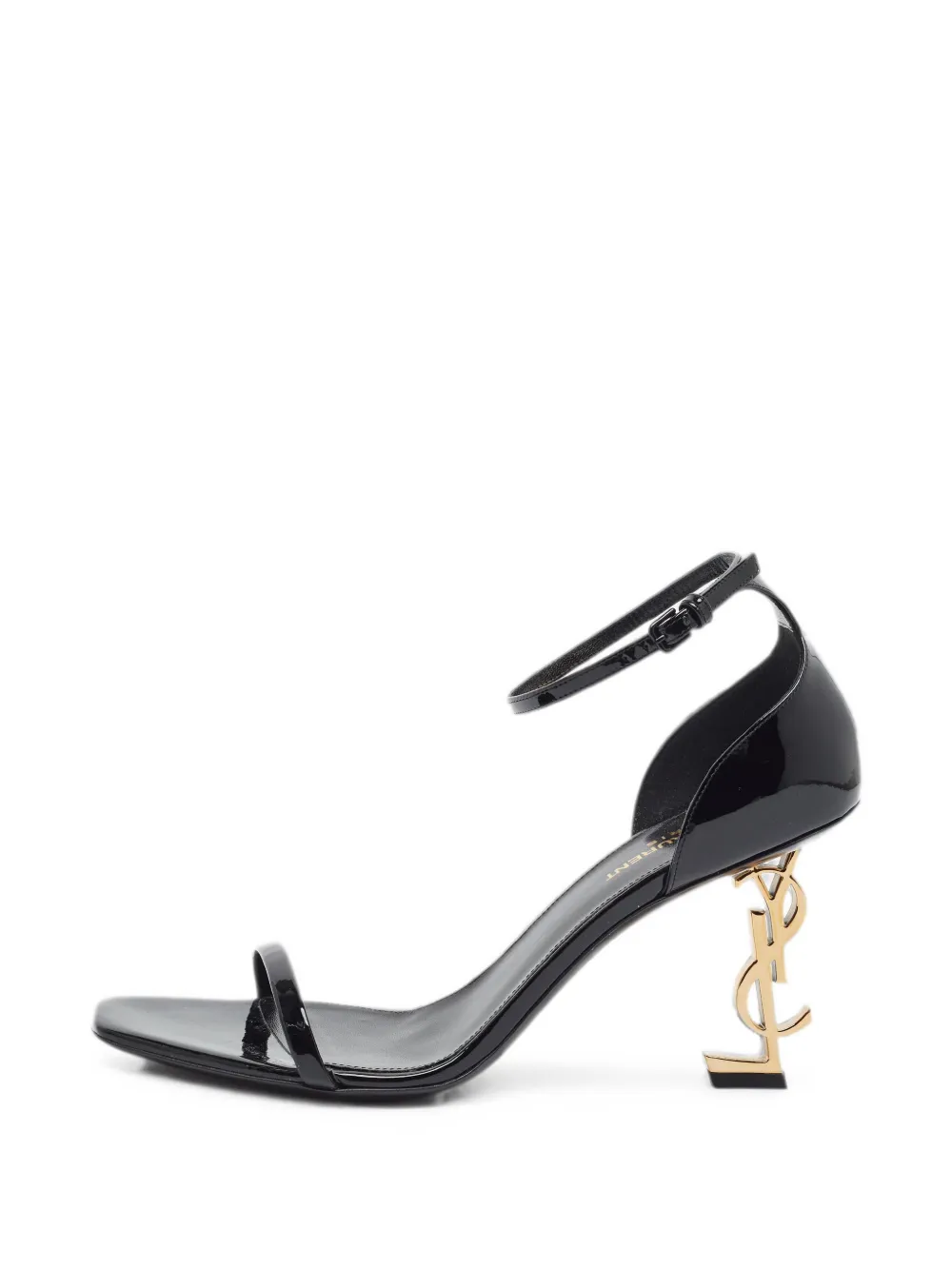Saint Laurent Pre-Owned Opyum monogram sandals - Schwarz