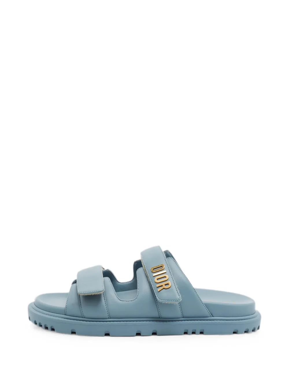 Christian Dior Pre-Owned Dioract touch-strap sandals - Blau