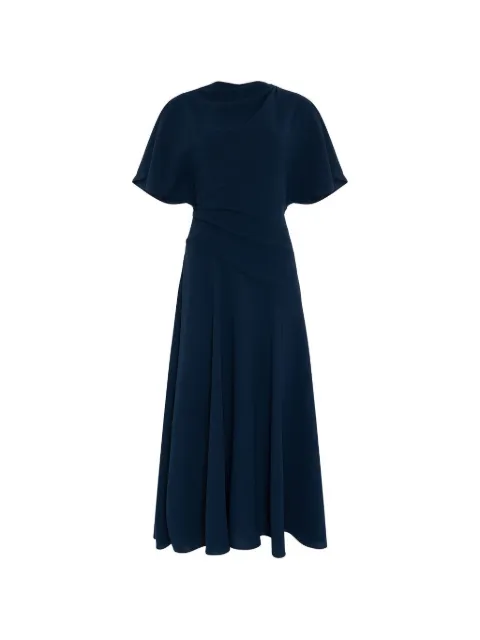 Roksanda Etta draped midi dress
