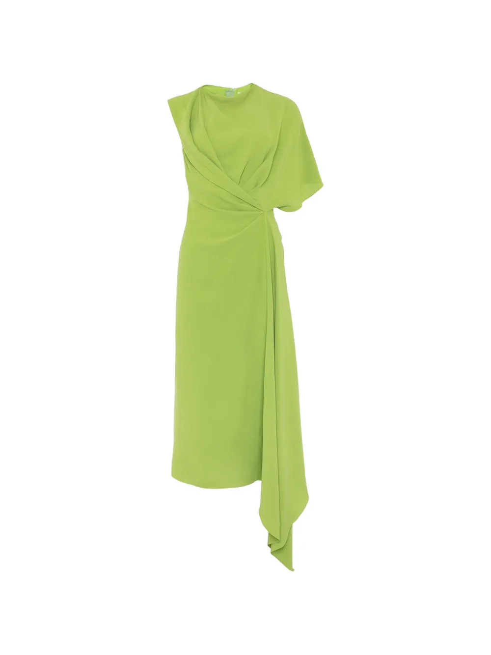 Roksanda Elva draped midi dress - Verde